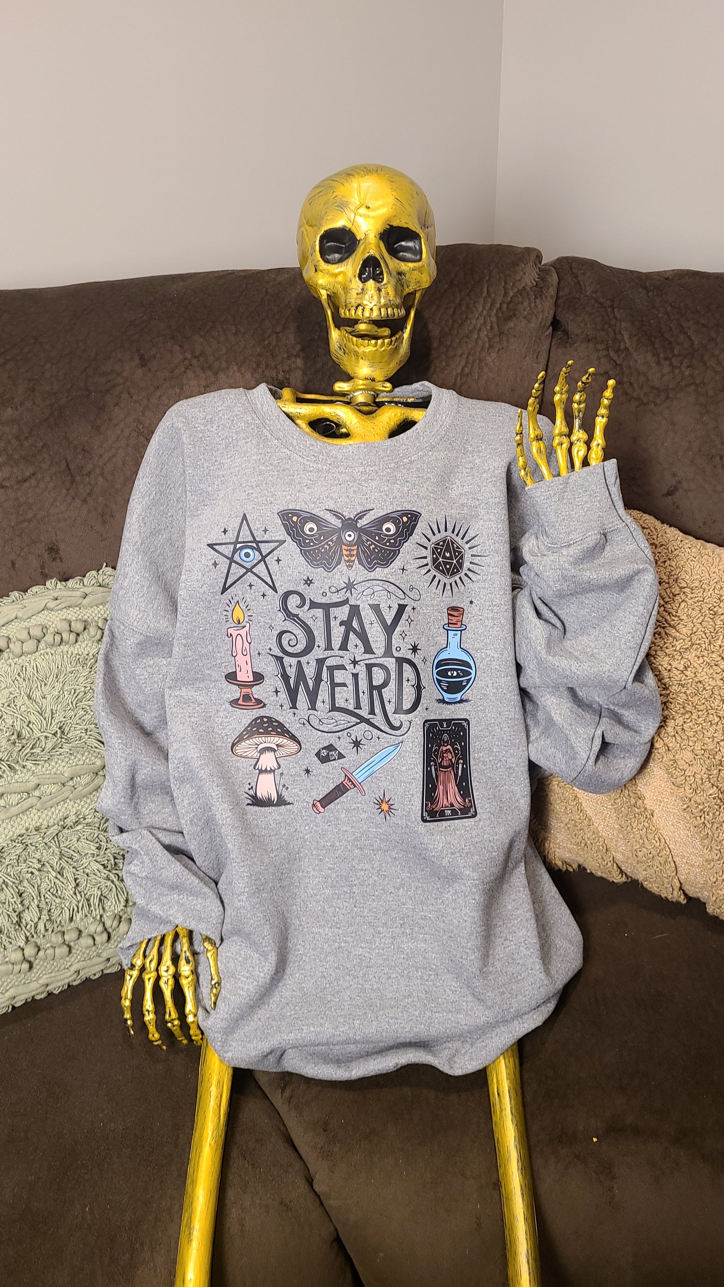 Witchy Graphic Sweatshirt