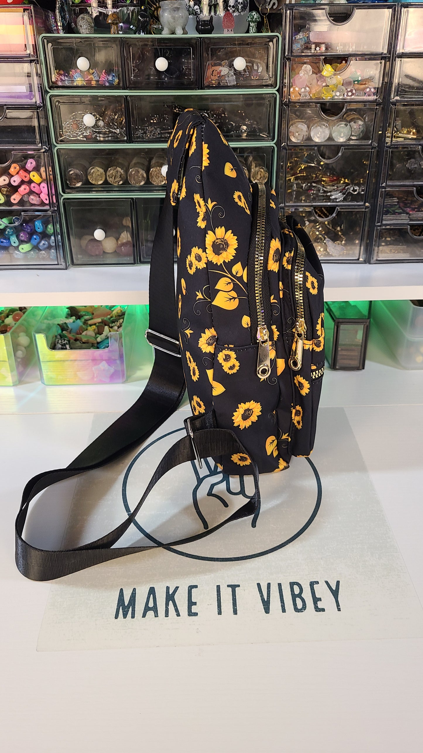 Crossbody Bag Sunflowers