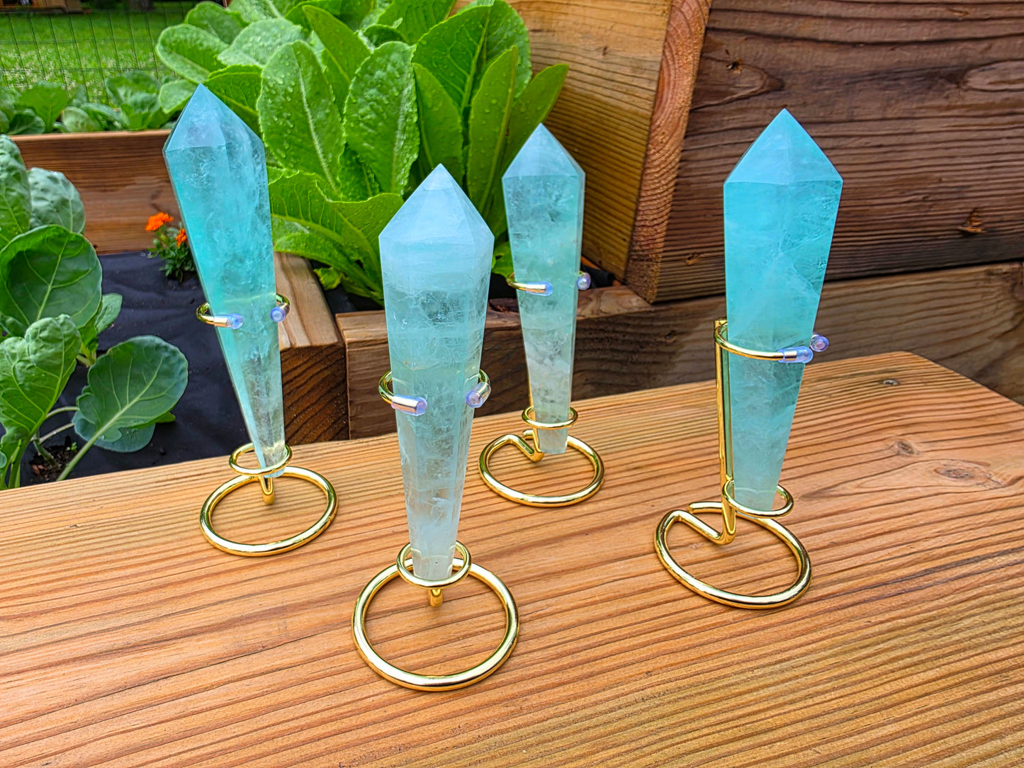 Baja Blast Flourite Wand (with stand)