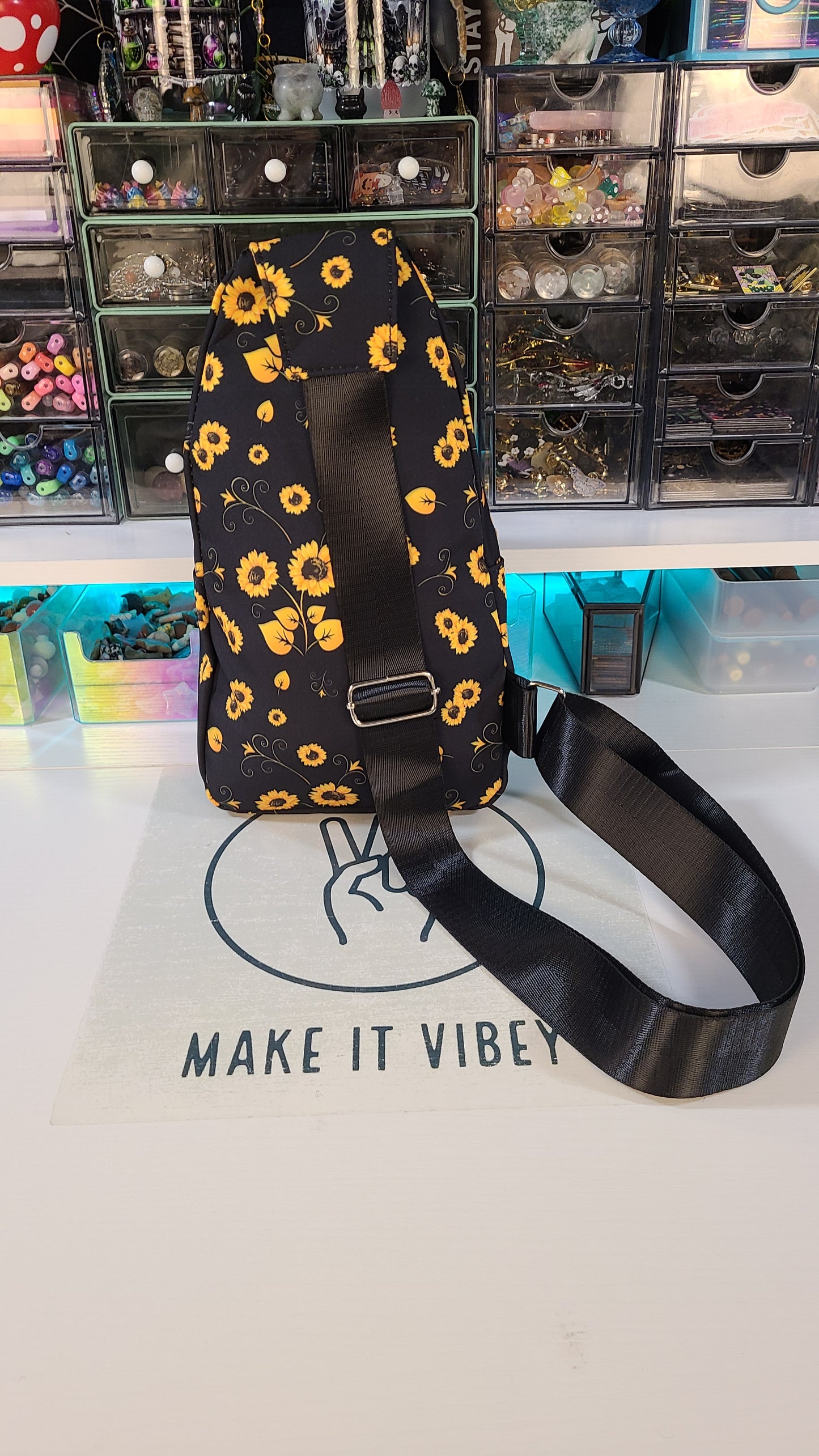 Crossbody Bag Sunflowers