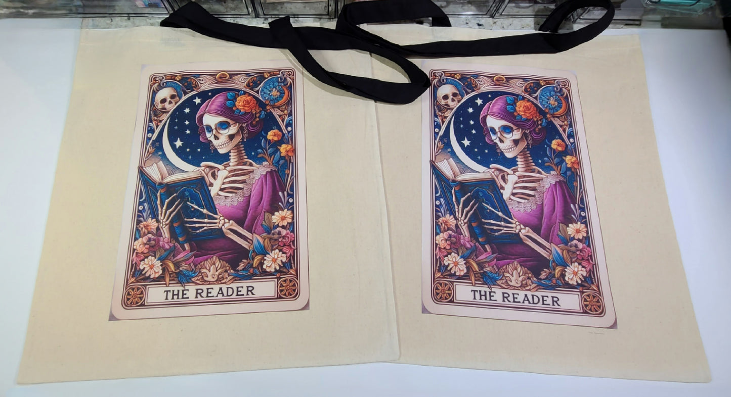 The Reader Tarot Card Tote Bag