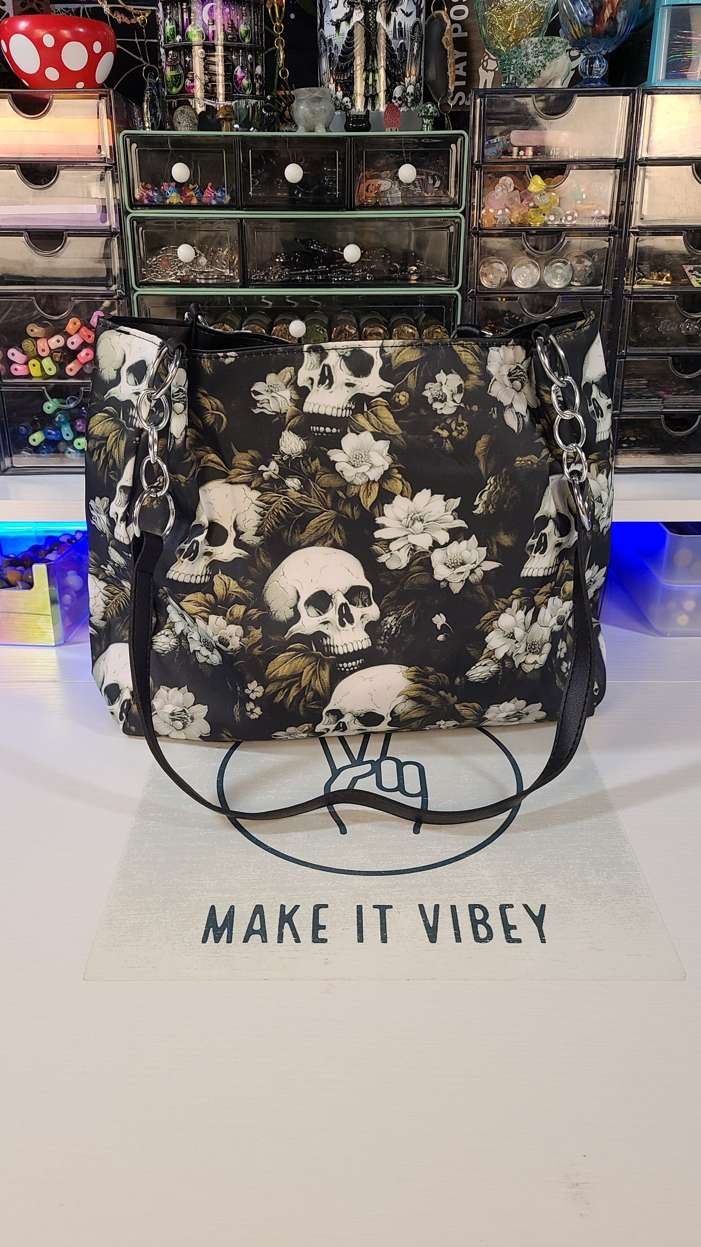 Skull Shoulder Bag