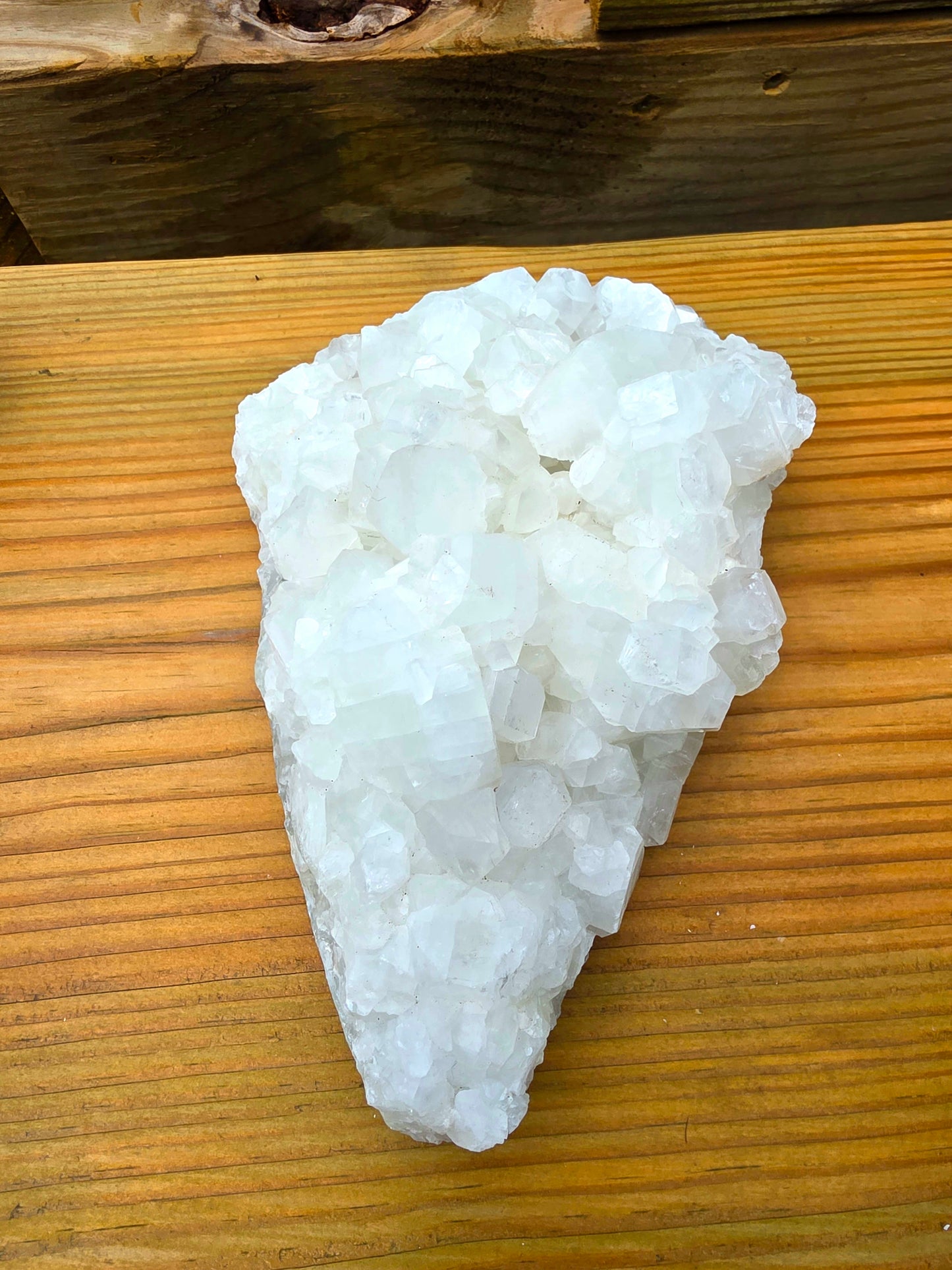 Apophyllite Raw Cluster - Large