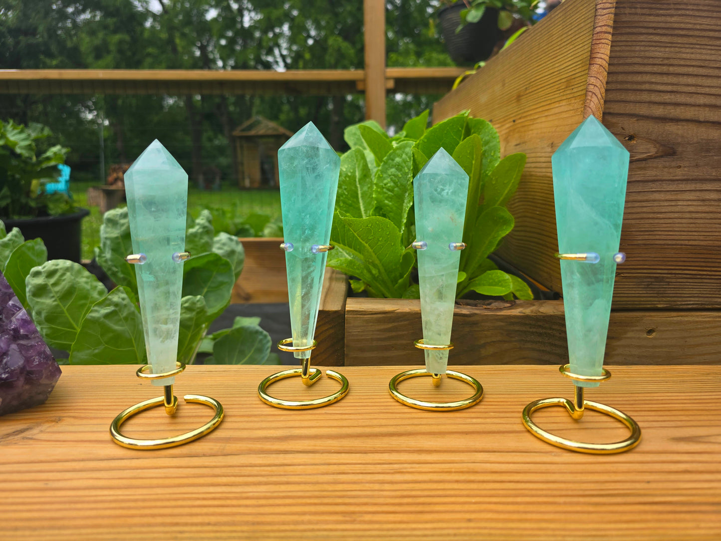 Baja Blast Flourite Wand (with stand)