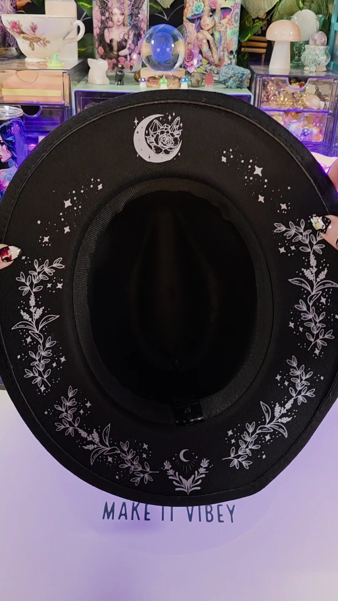 Celestial Wide Brimmed Hat