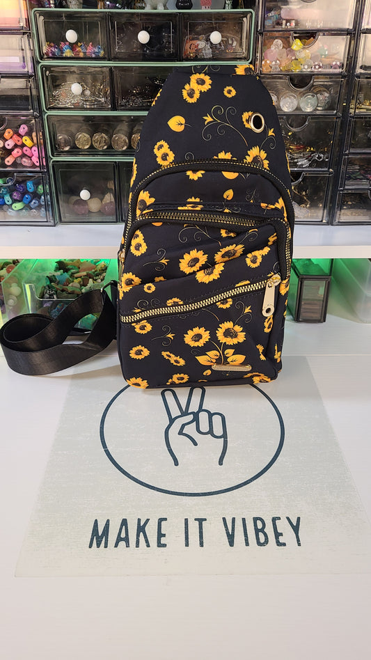 Crossbody Bag Sunflowers