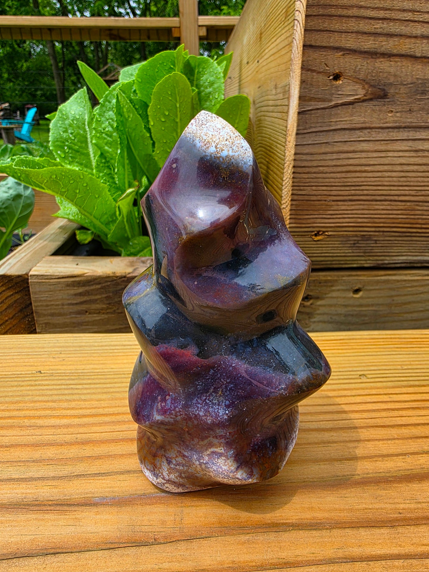 Ocean Jasper Flame - Large